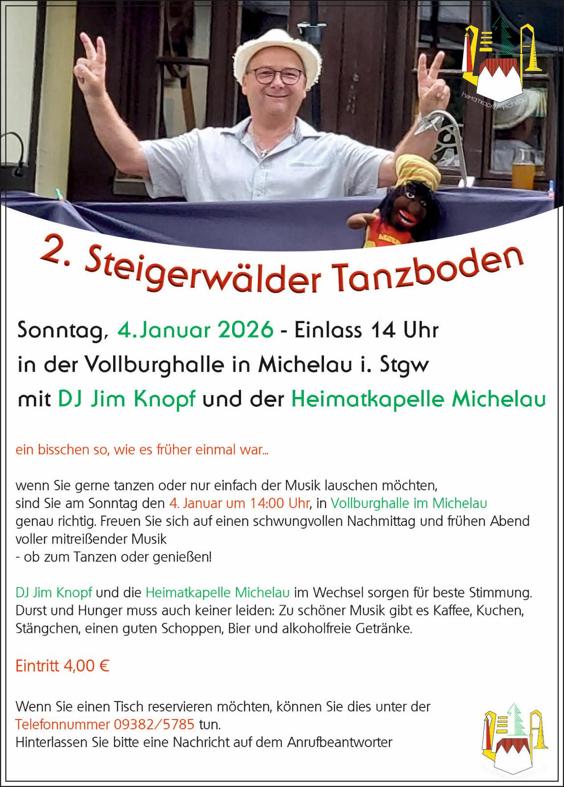 Plakat der zweiten Veranstaltung